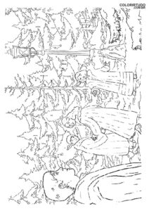 Rédigez les chroniques de Narnia pour colorier et imprimer