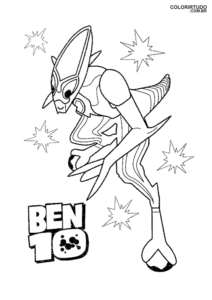 Ben 10 Dibujo para imprimir