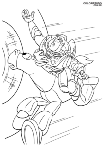 Desenho Colorir Toy Story