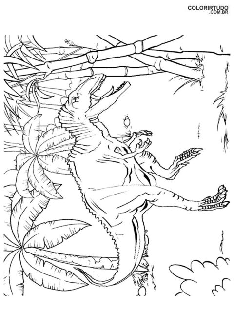 Jurassic Park drawing to print