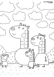 Desenho Do Peppa Pig Para Pintar