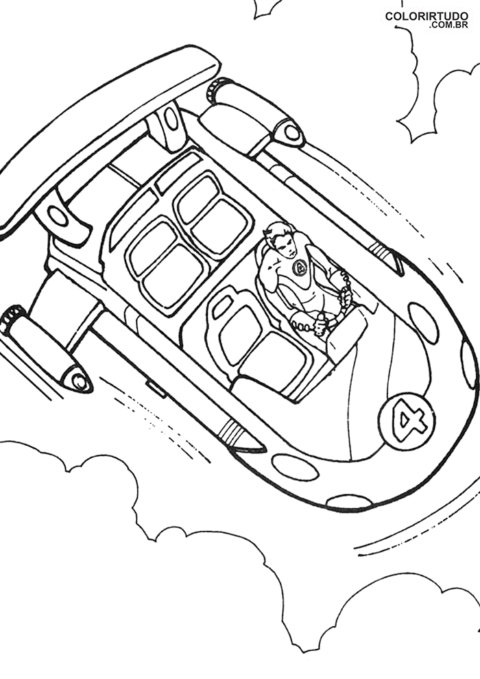 Fantastyczny kolorowy kwartet kolorowy