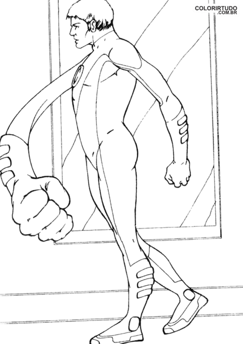 Fantastyczny rysunek kwartet do wydrukowania