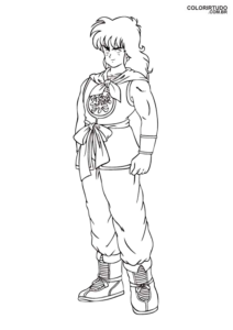 Dragon Ball Print Drawing