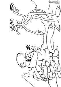 Dessin de panthère rose imprimable
