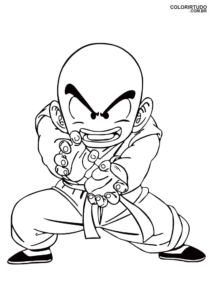 dragon ball z coloring page