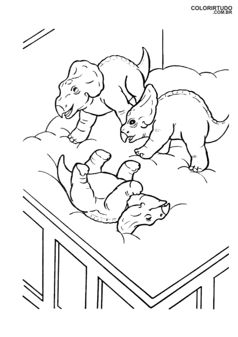 Kolorowanka Park Jurajski