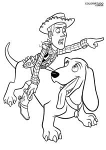 Desenho Para Colorir Toy Story