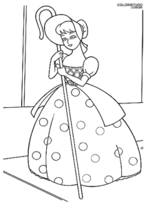 Desenho Para Colorir Toy Story 4