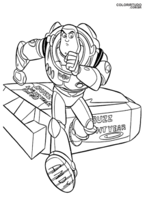 Desenho Para Imprimir Toy Story