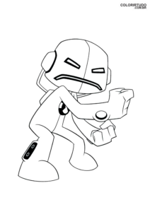 Borrador para pintar de Ben 10