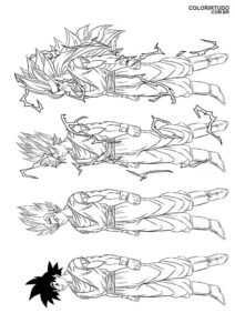 draft To paint Dragon Ball Super