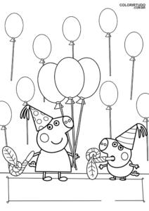 Dibujo de Peppa Pig para colorear