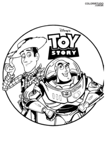 Desenhos Para Colorir Toy Story 3