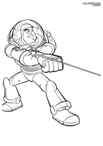 Desenhos Para Pintar Buzz Lightyear
