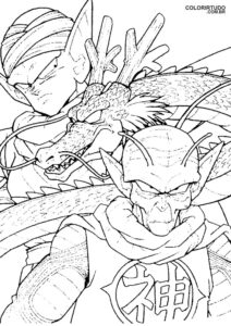 dragon ball coloring