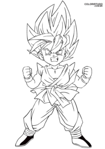 Dragon Ball coloring page