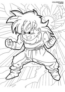 Dragon Ball malen und drucken