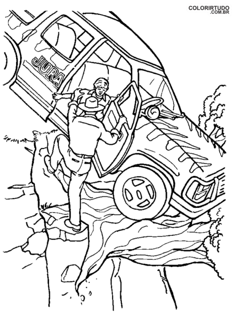 Figura del Parque Jurásico para pintar