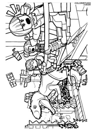 Figura Do Jurassic Park Para Pintar E Imprimir