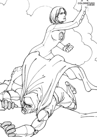 Fantastic Four Figure à peindre et à imprimer une femme invisible