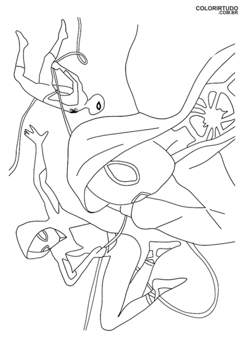 Figura de Spider-Man más allá de la coloración de la araña e impresión