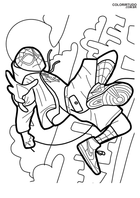 Figura Spider Man más allá de la araña de impresión