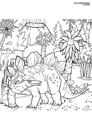 Postać z parku jurajskiego do malowania