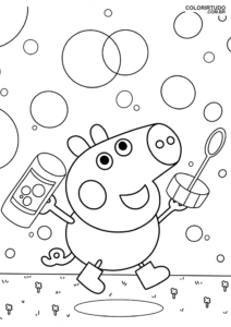 Figura Peppa Pig De Colorir E Imprimir