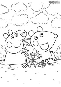 Figura Peppa Pig Para Colorir E Imprimir