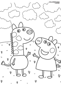 Figura de Peppa Pig para imprimir
