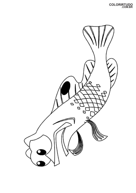 Figura Procurando Nemo Para Colorir