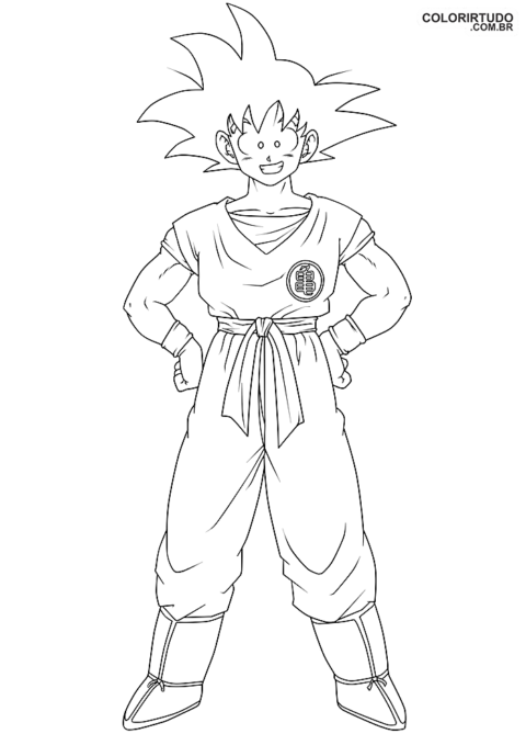 손오공 색칠하기