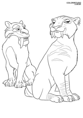 figure The ice age to paint