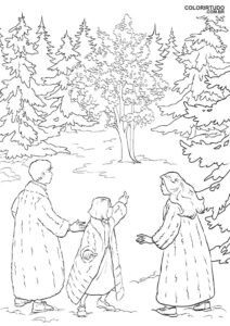 Chroniques de Narnia à la couleur