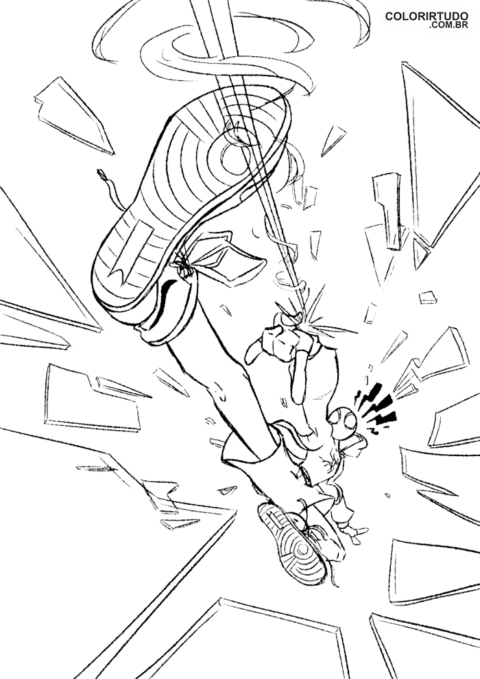 Figura de Spider-Man más allá del Spider-Verse para pintar