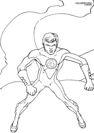 Fantastic Four Färbung Bild