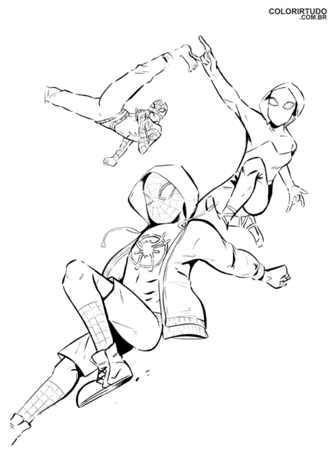 Imagen de Spider-Man más allá de la versión de Spider-Pintada