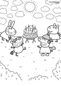 Colorear Peppa Pig