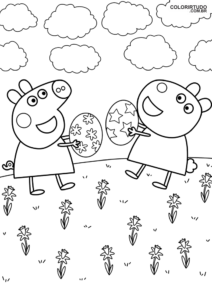 Imagen de pintura de Peppa Pig