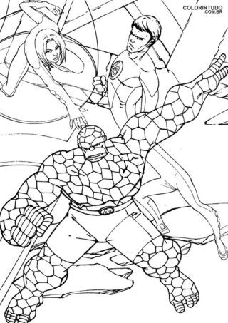 Fantastisches Farbquartettbild