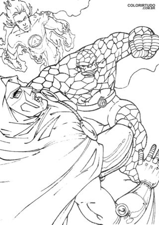 fantastic quartet image to paint