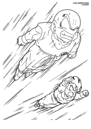 Imágenes de Dragon Ball para pintar