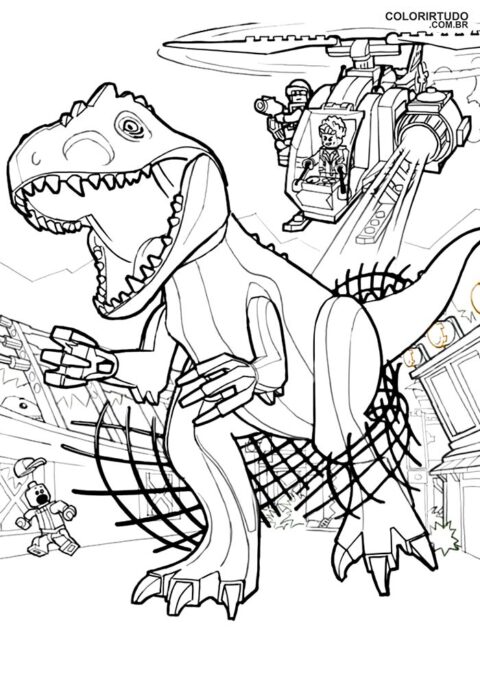 Jurassic Park Färbung