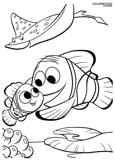 Nemo Para Colorir