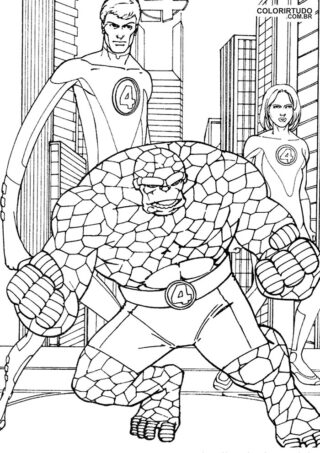Fantastic Four to paint