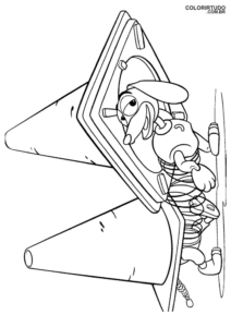 Toy Story Desenho Para Pintar